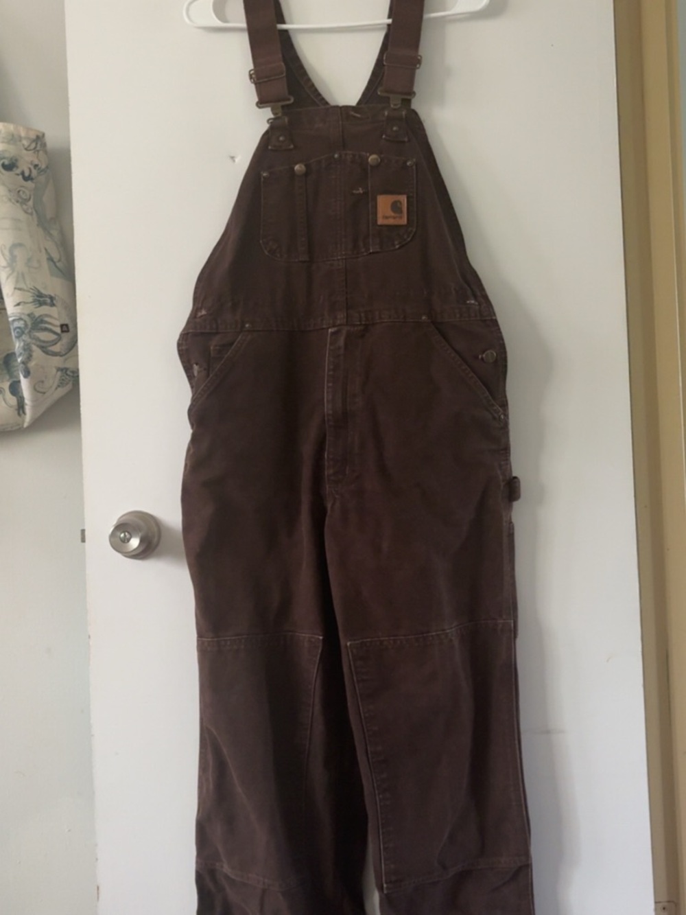 Carhartt Dark Brown Overalls